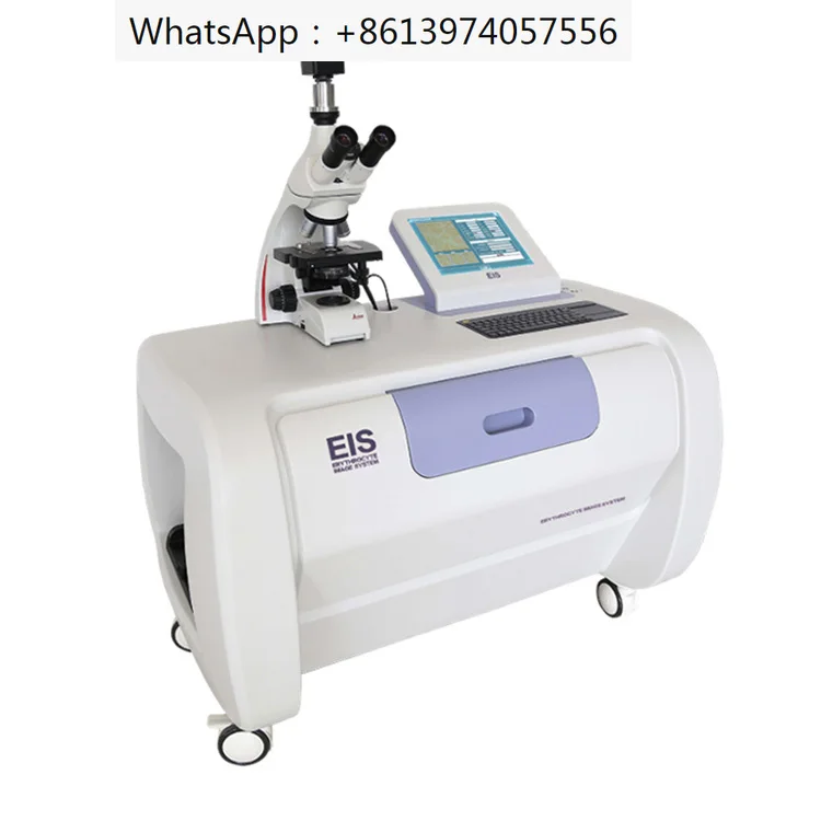 Observing red blood cells and rehabilitation therapy equipment