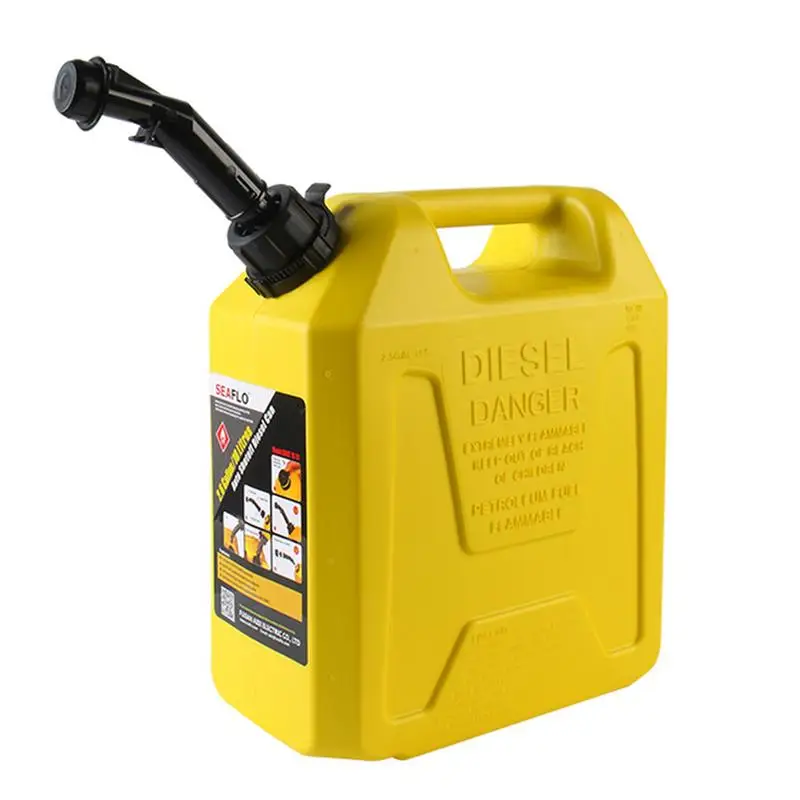 

5/10L Fuels Cans Portable Fuel Tank Gasolines Diesel Container For Dirt Bike Cars Trailers Motorcycle Emergency Fuels Bucket Can