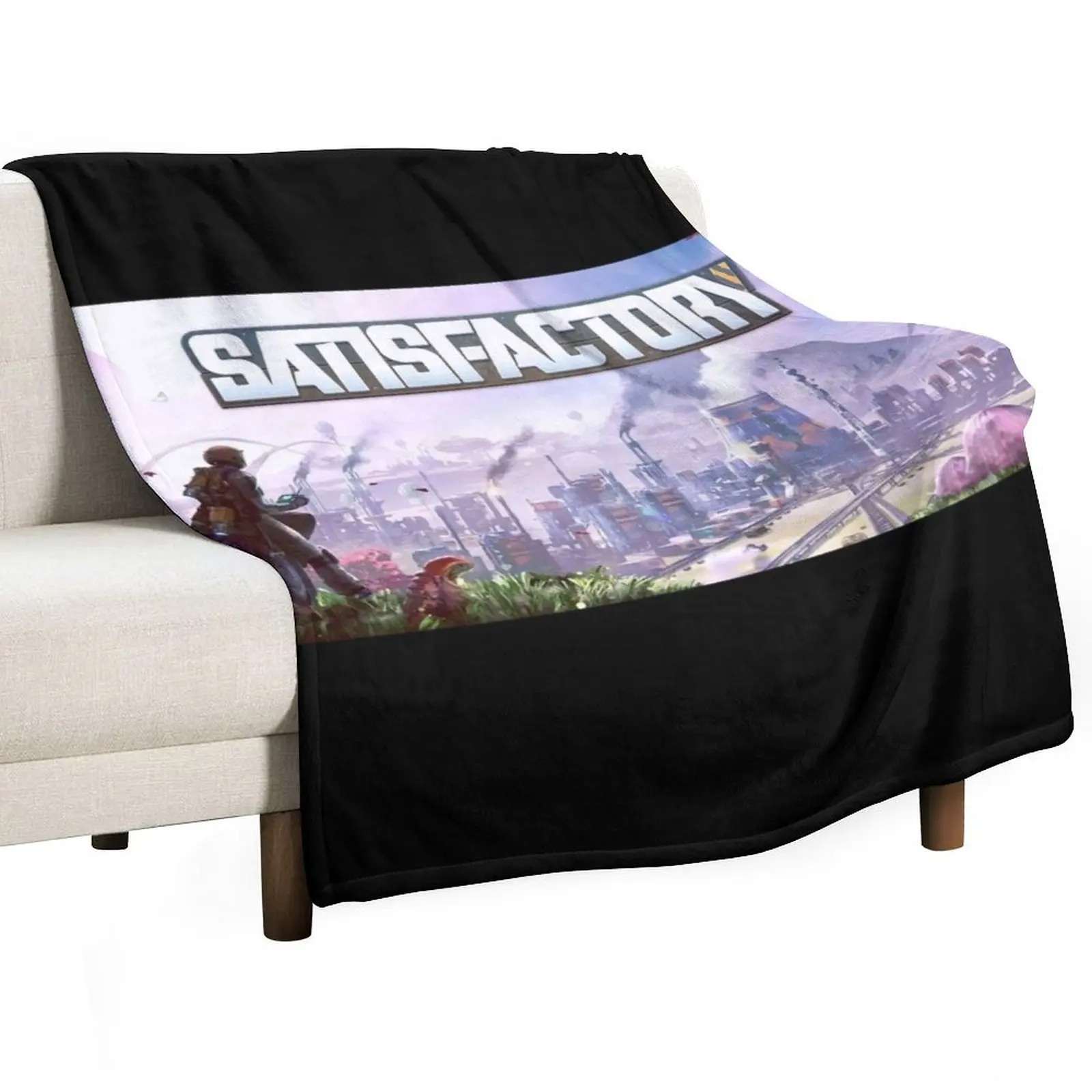 Satisfactory Throw Blanket Soft Beds Personalized Gift manga warm winter Luxury Thicken Luxury Throw Blankets