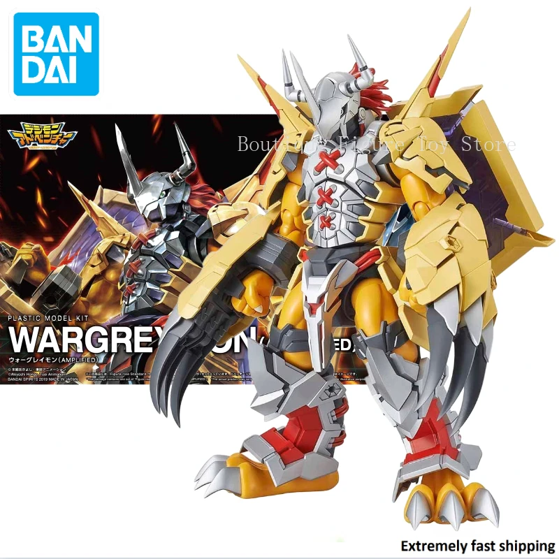 

In Stock Original Bandai Figure-rise Standard Amplified Digimon Adventure War Greymon Assembly Action Figure Anime Model Toy