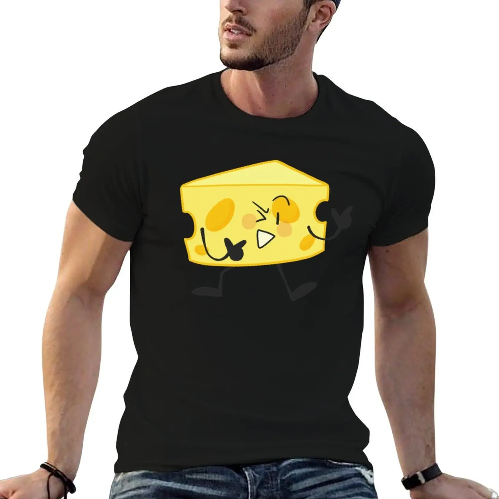 

cheesy inanimate insanity T-Shirt t shirts cotton 100% t shirts for man slim fit T-Shirt