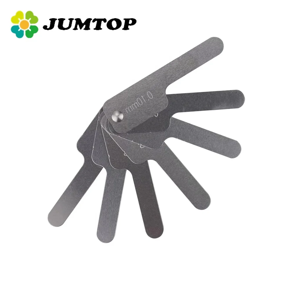 

JUMTOP Dental Interproximal Reduction Gauge Ruler Tooth Gap Measure Reciprocating IPR Stainless Steel Orthodontic Treatment Tool