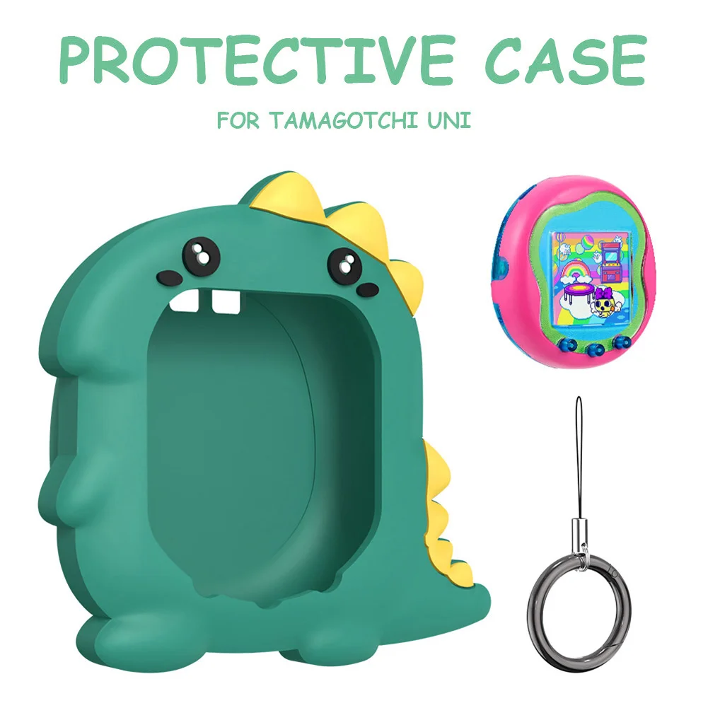Silikonowe etui na Tamagotchi Uni 2023, przenośny brelok, odporne na wstrząsy, odporne na zarysowania, ochronne etui.