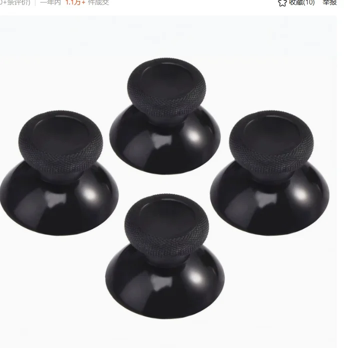 

10 pcs Mushroom Head Joystick Thumbstick Caps Silicone Replacement Grips Easy Install Controller Accessories Gaming Precision