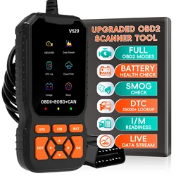 Professional OBD2 Scanner Diagnostic Tool, Enhanced Check Engine Code Reader with Reset OBDII/EOBD Car Diagnostic Scan Tools