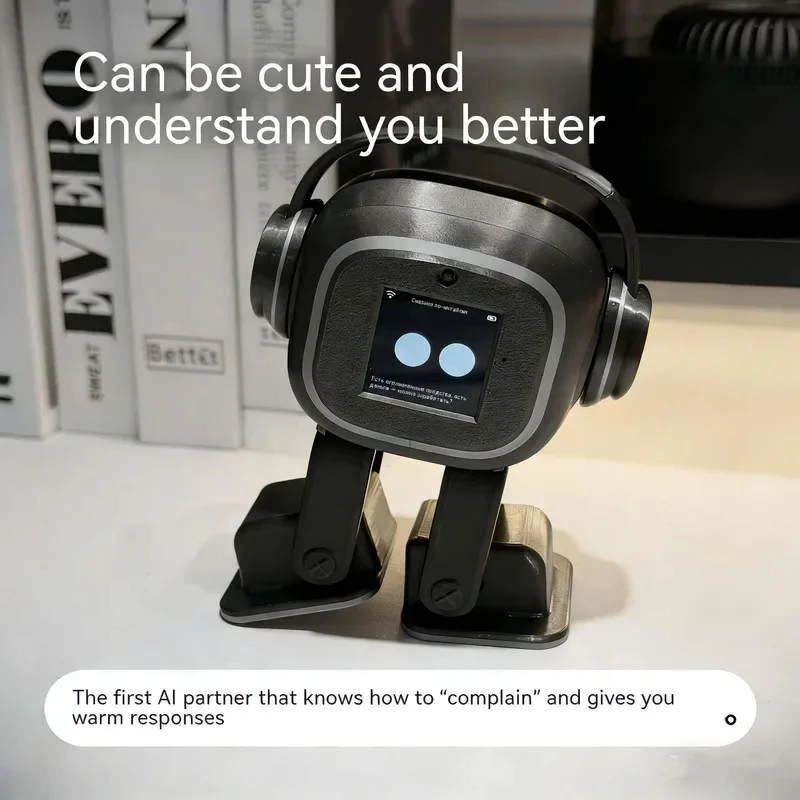 Mini Pocket Robot Toy for Kids, Smart Voice Early Education Multifunctional English Version Interactive Robot