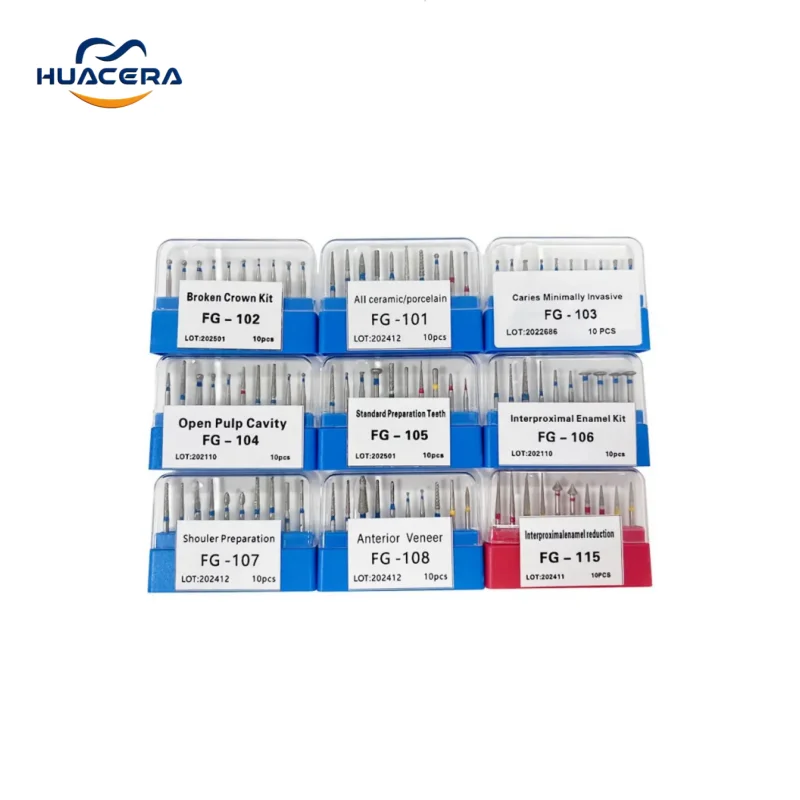 FG Series Machine Precision High-Speed Grinding Tools  Jewelry Dental or Industrial Precision Cutting Work