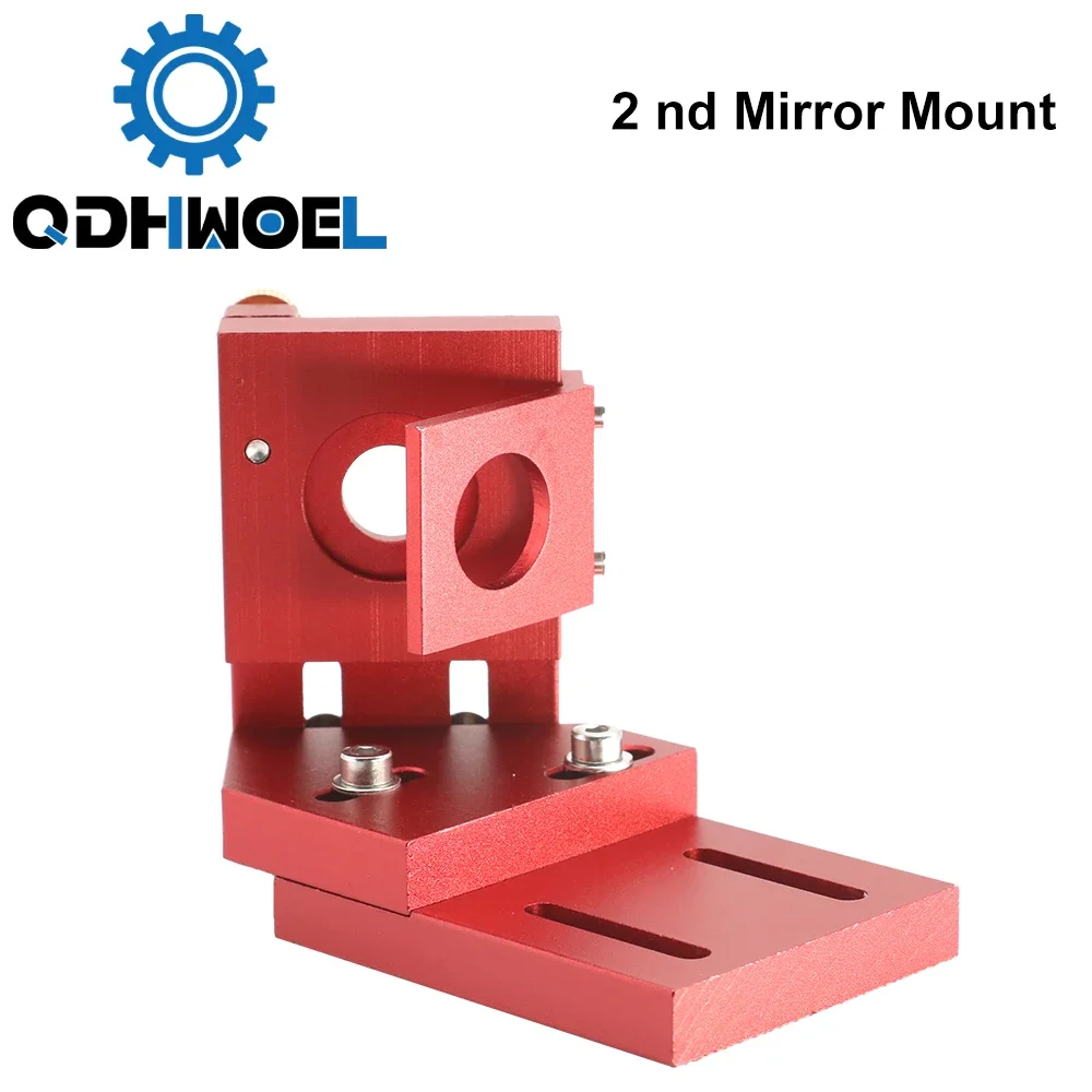 CO2 Laser Mount Reflective Mirror 25mm Laser Head Second Mirror Mount Integrative Mount For Lase Engraving Machine