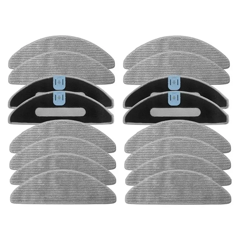 

Набор из 16 сменных насадок для швабры ABVC для роботов-пылесосов Irobot Roomba Combo I5, I5+, J5, J5+ из микрофибры, моющиеся, многоразовые