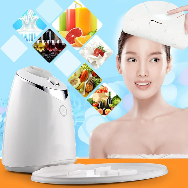 Electric Fruit Facial Mask Machine Vegetable Facial Mask Natural Facial Mask Collagen Machine DIY Automatic Beauty Care Machine