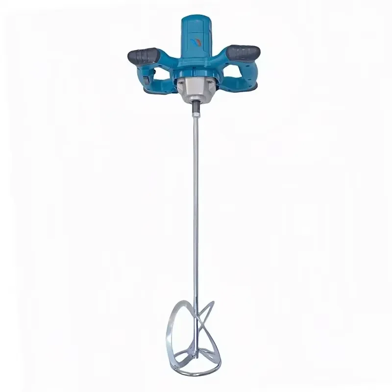 Hand-Held 2400W High Power Mixer for Putty Powder, Cement, Dry Sand, Paint - 1200 RPM No-Load Speed Heavy Mixing Machine