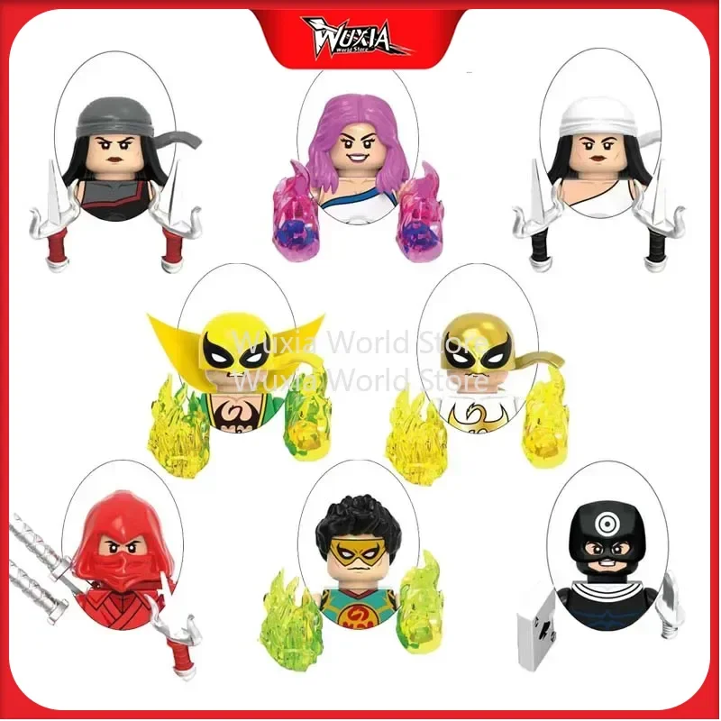 

TV Drama Movie Blind Box Building Blocks Action Figures Assembly Mini Handmade Puzzle Collection Model Doll Bricks Toy Ornament
