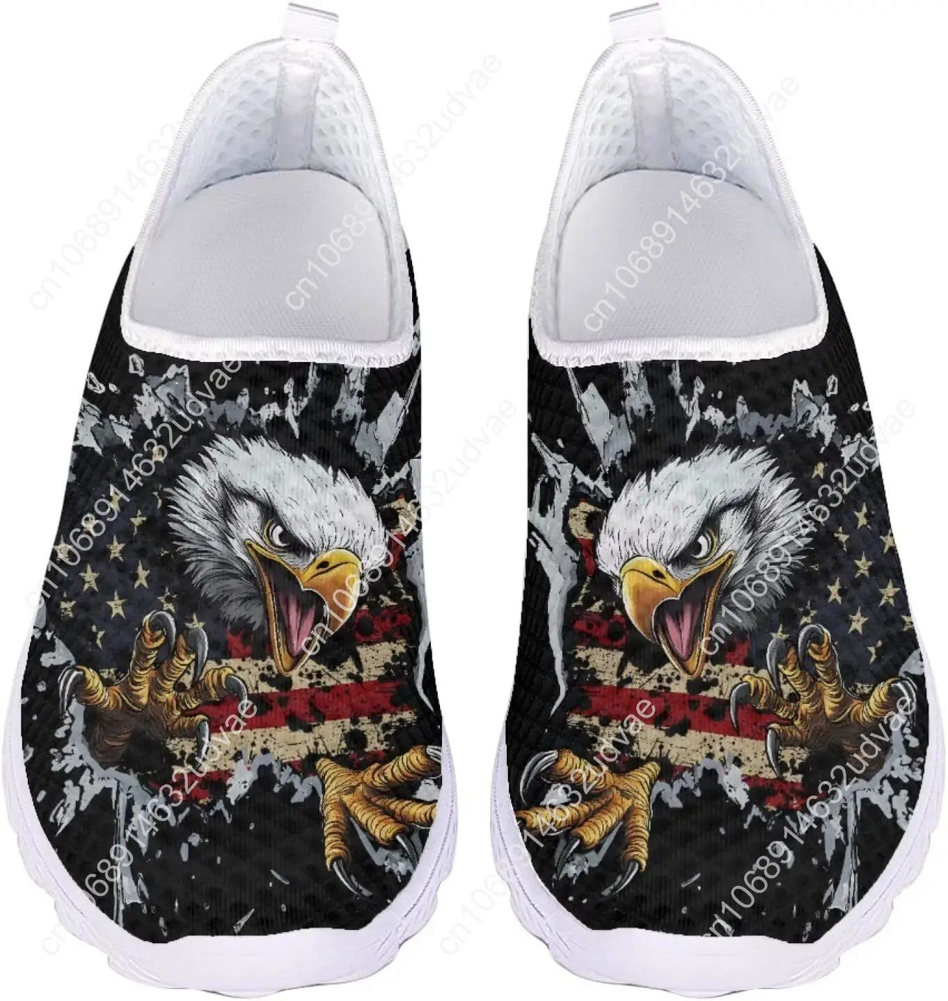 

Halloween Shoes for Women Men Halloween Party Walking Running Sneaker Shoes Slip-On Breathable Mesh Workout Fashion Shoe