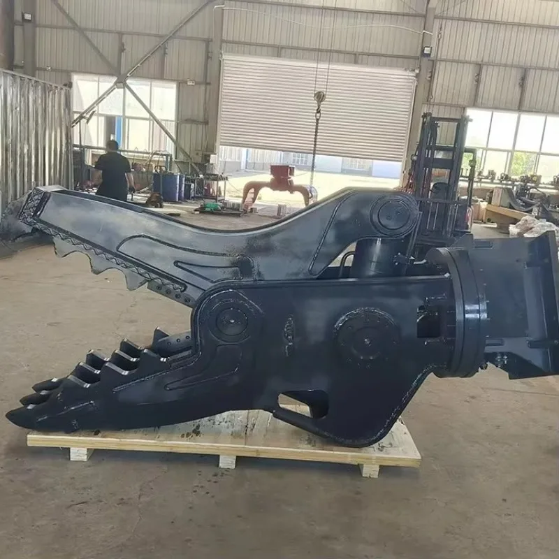 Heavy Duty Hydraulic Steel Cutter Eagle Jaw Metal Shearing Equipment Portable Industrial Scrap Processing Tool