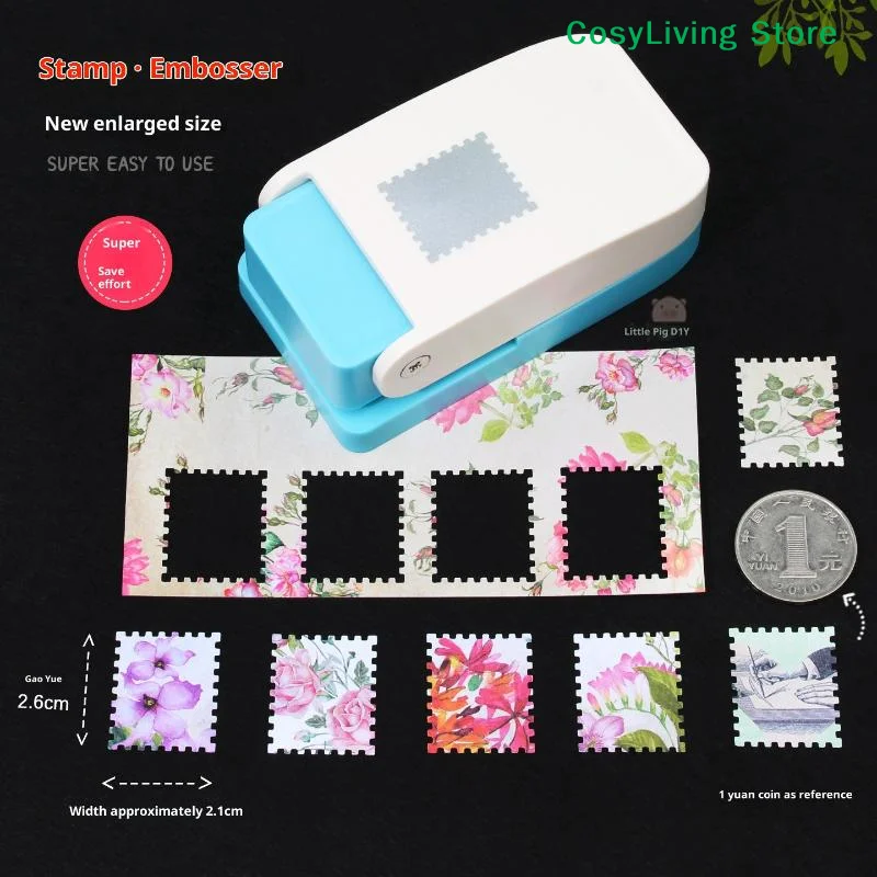 

Прямоугольный штамп-пробойник для творчества, рычажный, для различных материалов, инструмент для вырубки для рукоделия и скрапбукинга