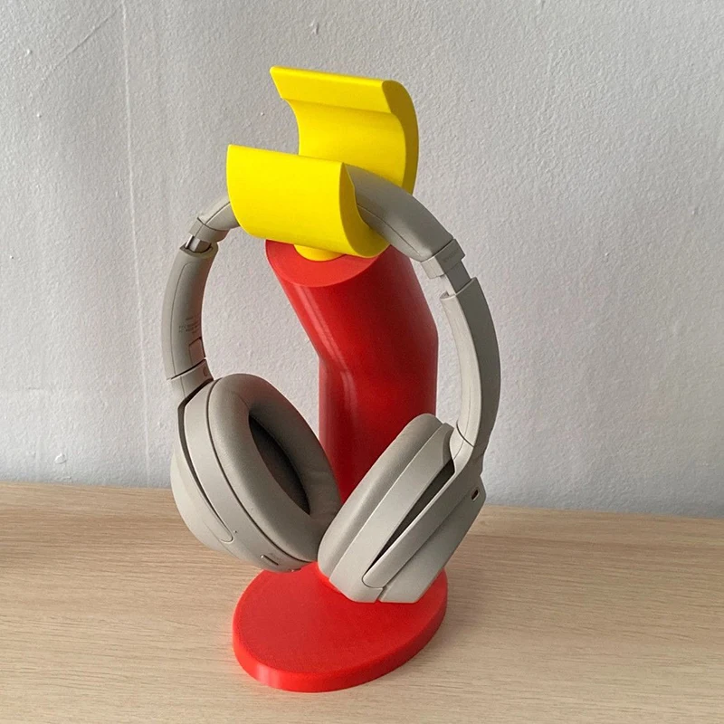 Creative Desktop Headphone Stand Computer Hanger Figurines Modeling Shelf Accessories Miniature Decorative Crafts