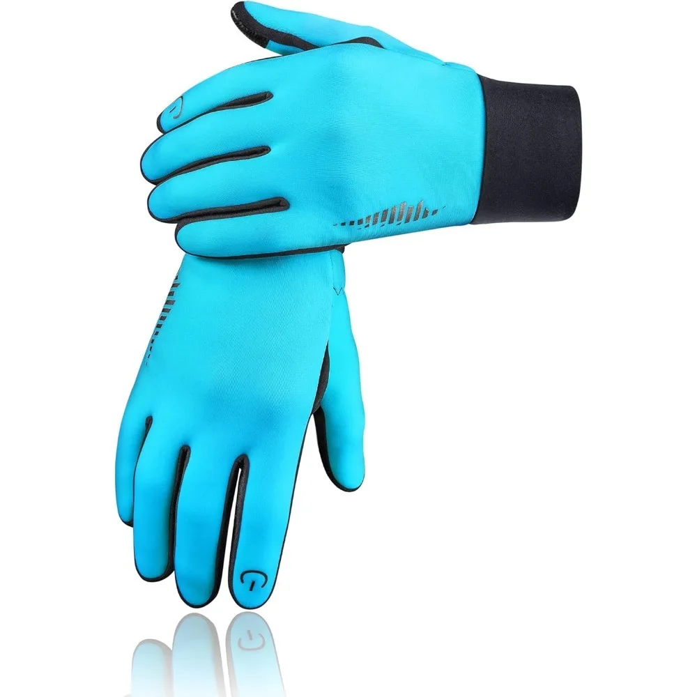 

Winter Gloves Women Men Ski Snow Gloves Liner Thermal Warm Touch Screen, Suit for Running, Cycling, Biking, Hiking, Driving, Wal