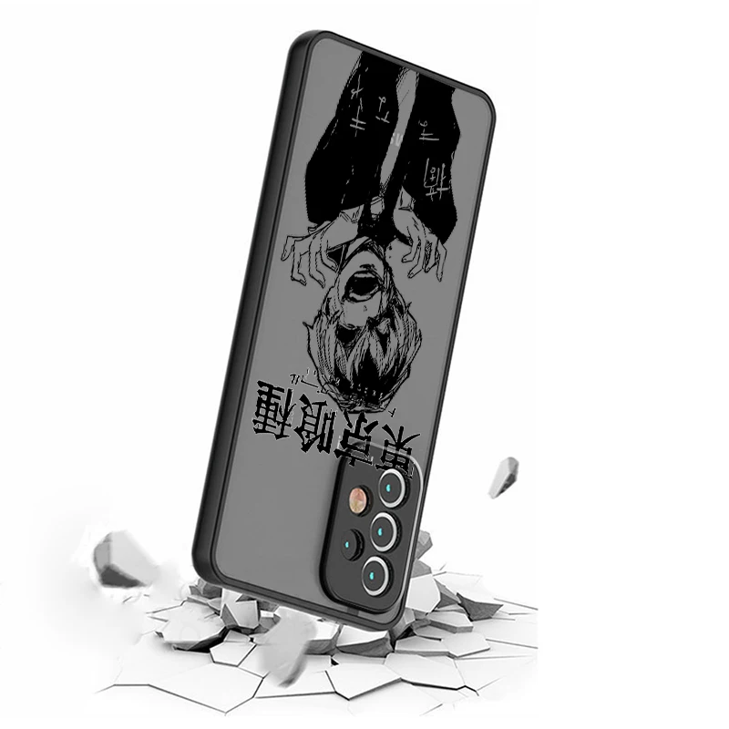 Anime Luxury Tokyo Ghoul Art Frosted Translucent For Samsung Note 20 A35 A03 A54 A31 A22 A34 A14 A24 A04 A55 5G Cover image 4