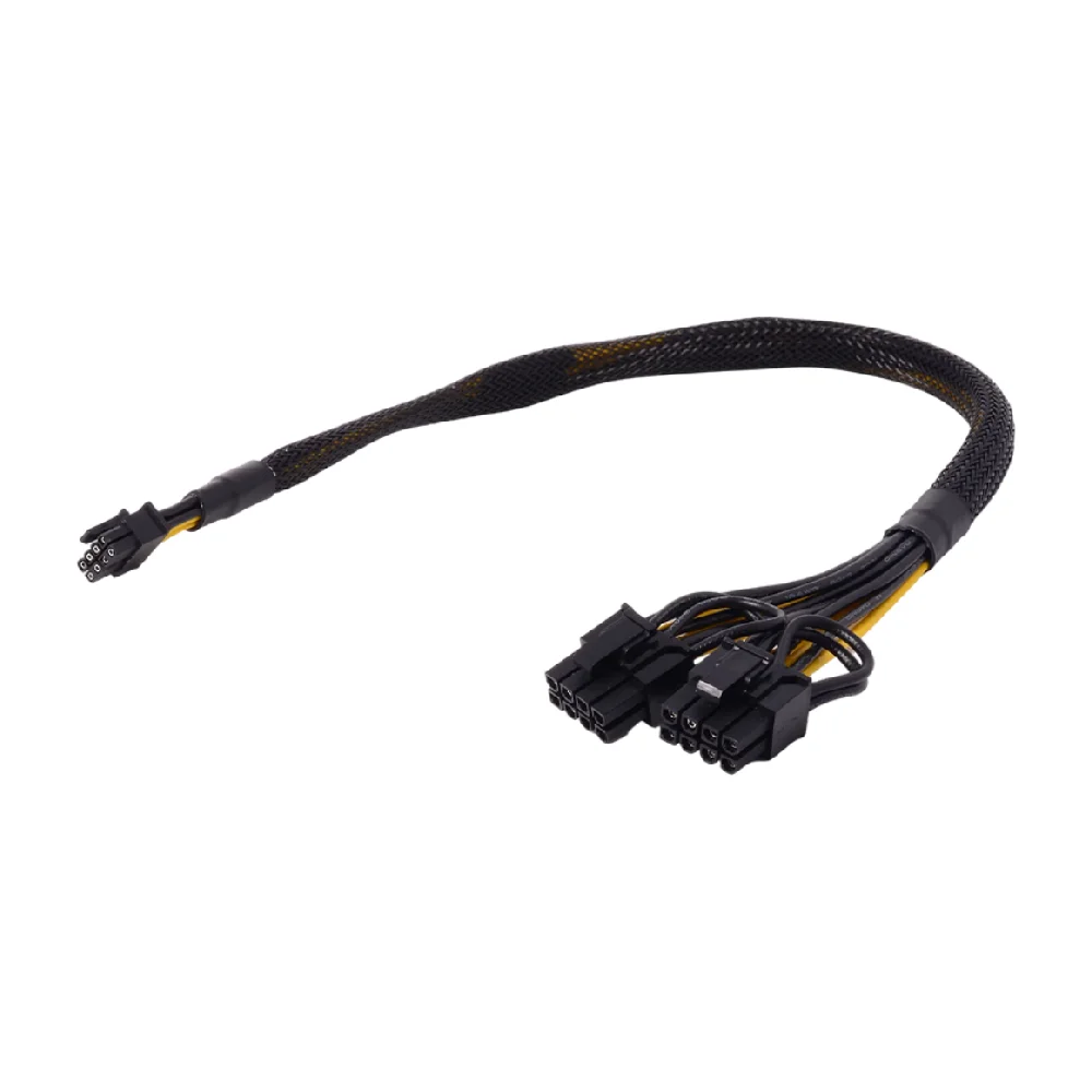 Mini 8Pin To Dual Mini8Pin (8+8pin) Server GPU Power Cable for Dell R740 R740XD R640 Special Tesla P40 K80 A30 V100 M60 4090