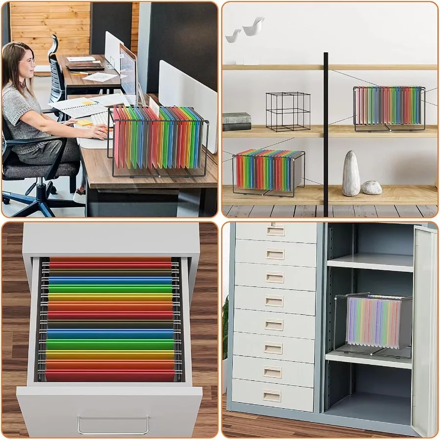 Hangende bestandsmap Frame Letter Size10" H Hoogte Dot Past niet op alle archiefkast Lade Bureau Hangende bestandsmappen Organizer Hol