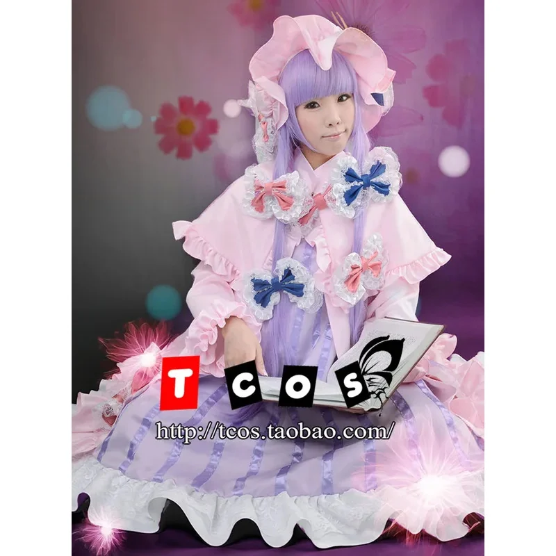 

Touhou Project Patchouli Knowledge Cosplay Costume Custom Any Size