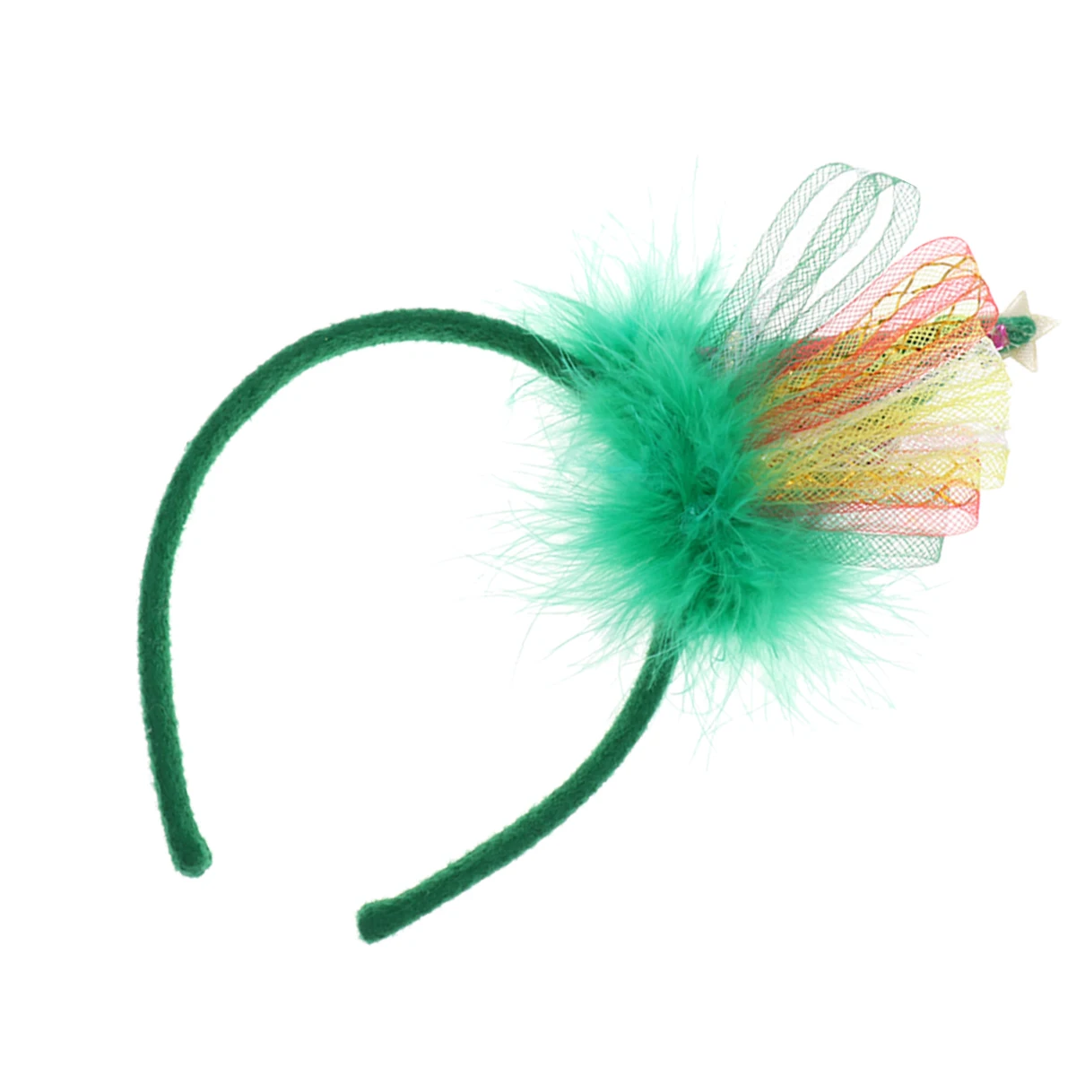 

1pc Christmas Tree Hair Bands Creative Headwear For Women Girls Lightweight Non-Fading Comfortable Fit Party Supplies