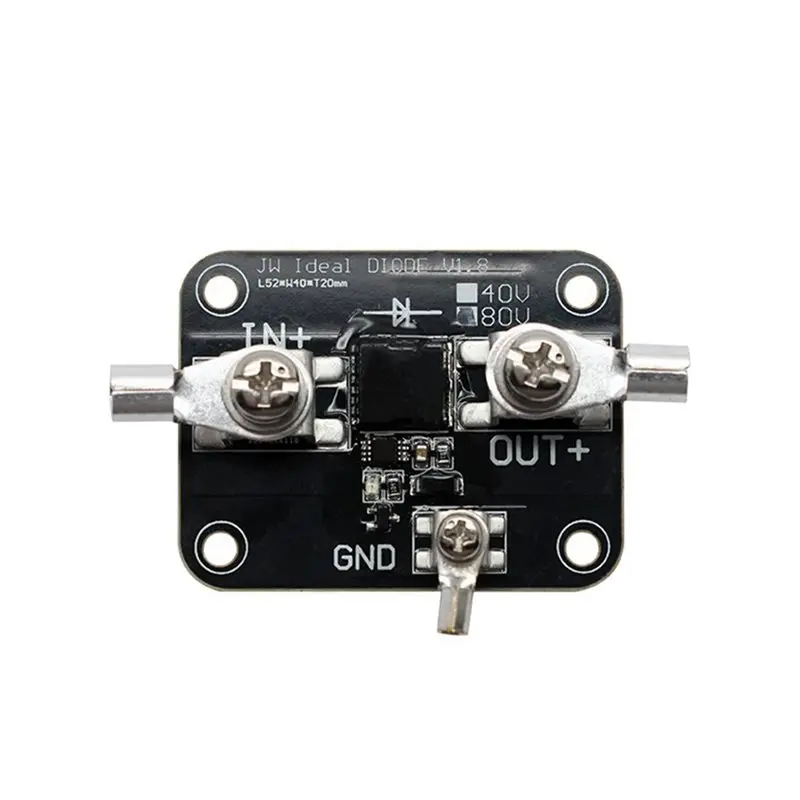 

[NEW A09R!】 Ideal Diode Controller Module 80V 50A 1.5 Milliohms Internal Resistance Solar Backflow Prevention Functionality