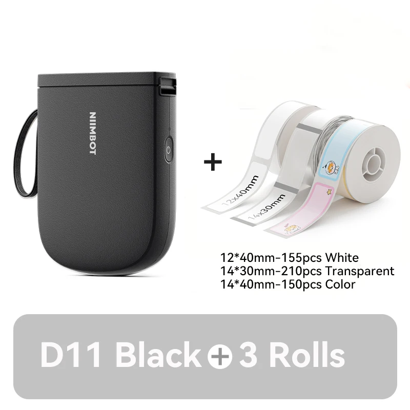 NIIMBOT D11 Nieuwe Versie Labelprinter Mini Draagbare 300 DPI Bluetooth Draadloze Label Maker Naamplaatje Keuken Sticker PrintingMaker