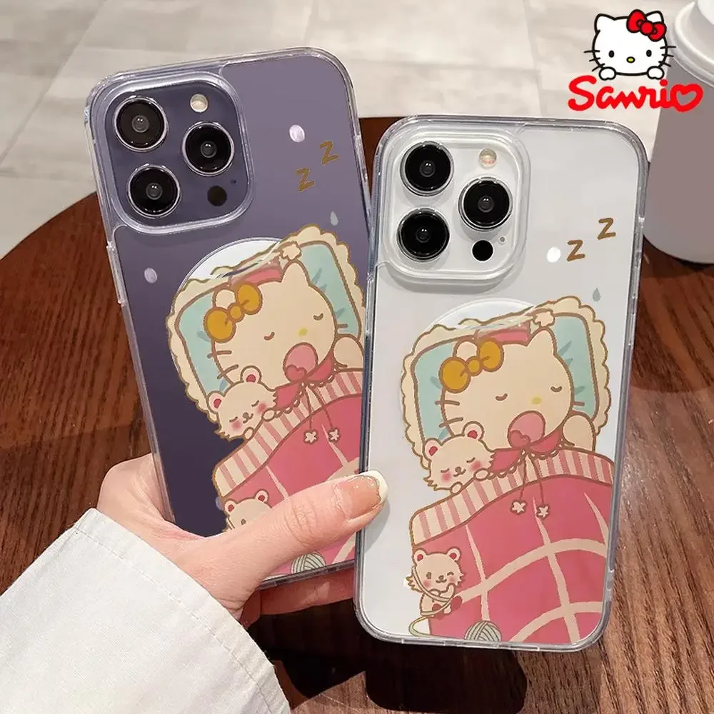 

Sanrio Hellokitty Iphone 16 Promax Case Iphone 16/15/14/13/12/11/x/xs/xs Max/pro Max Woman Iphone 13 Case Sanrio Kt Fashion