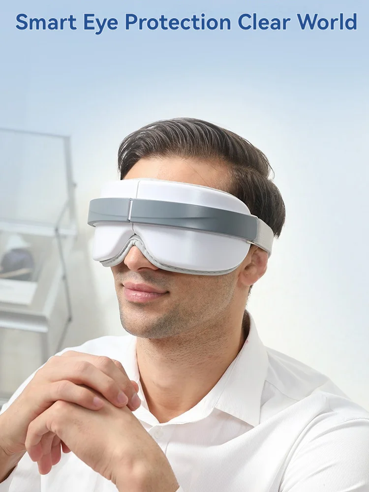 

Интеллектуальный горячий компресс, массажер для глаз, вибрационный массаж, устройство для ухода за глазами, Bluetooth-музыка, снимает усталость и успокаивает сухие глаза