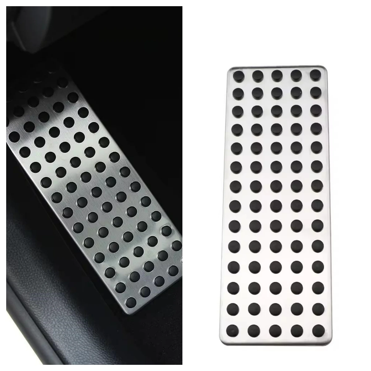 For Mercedes Benz A B GLA CLA GLB C118 X247 W177 W247 X257 Accelerator Gas Pedals Brake Footrest Plates Cover Pad 3d Auto Parts