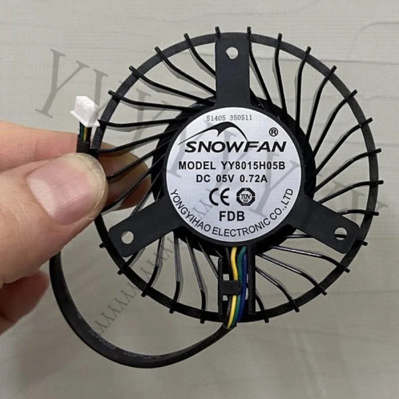 

1PCS New for YY8015H05B 0.72A DC5V cooling fan