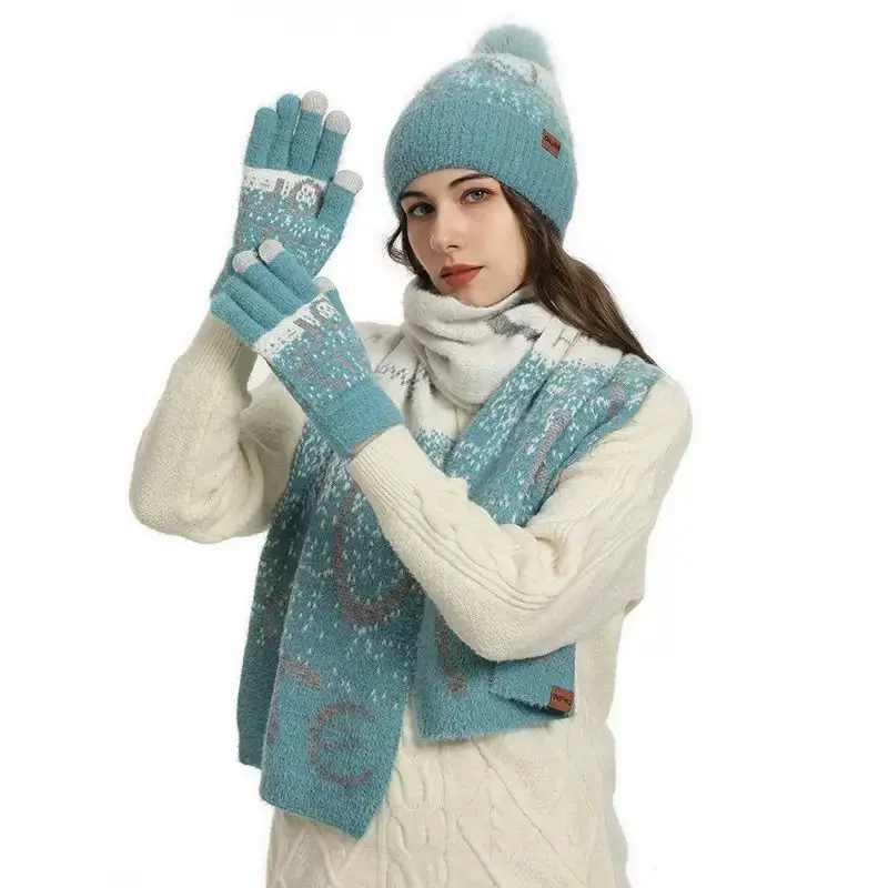 new-women's-winter-thermo-knit-hat-scarf-and-gloves-set-fleece-lined-thickened-for-cold-weather-protection