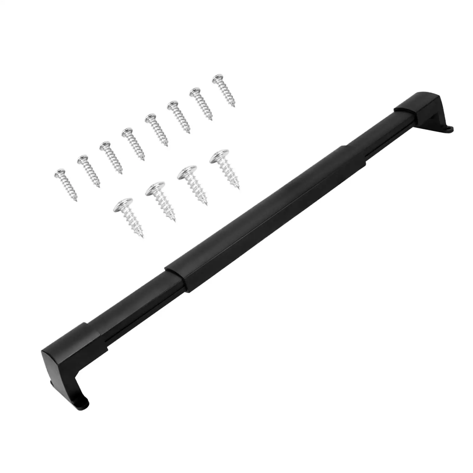 

RV Door Handle Grab Bar Adjustable Heavy Duty Push Crossbar Screen Door Grab Bar for Trailer Travel Easy Exit Assist Pull Grip