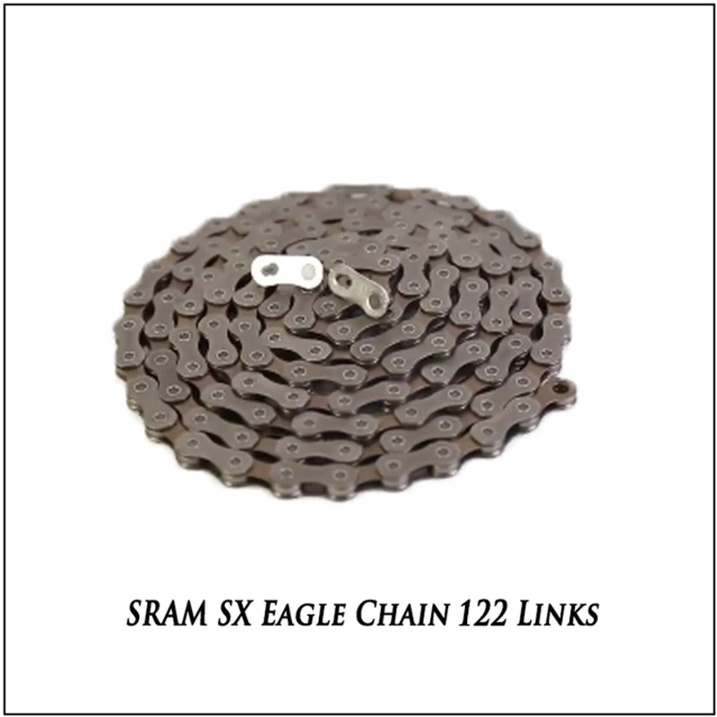 SRAM SX NX GX EAGLE 1X12s 12S 12V 12 Speed MTB Bicycle Mountain Bike Chain With Original 126L Links with Power Lock link