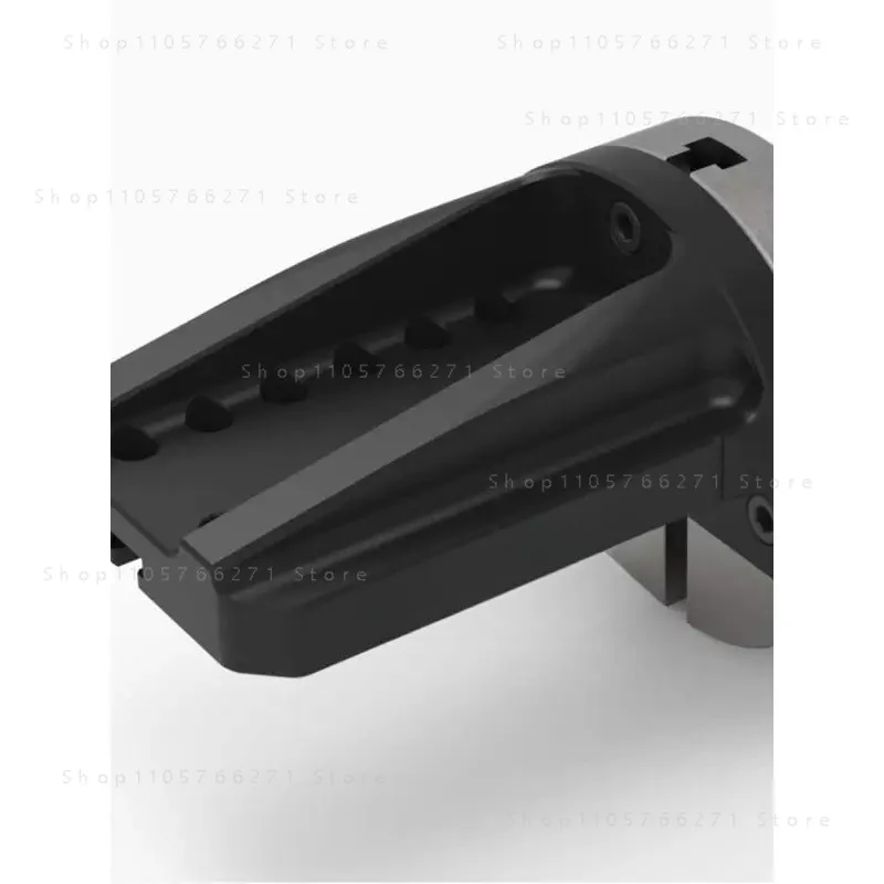 Four-axis integrated casting unilateral bridge plate L block 170-200 can be matched with five-axis zero-point self-centering