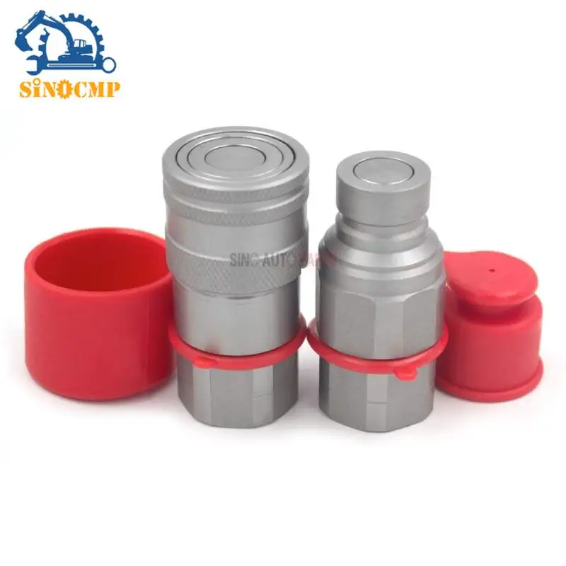 2pc Universal NPT Hydraulics Couplings Set 1/2\