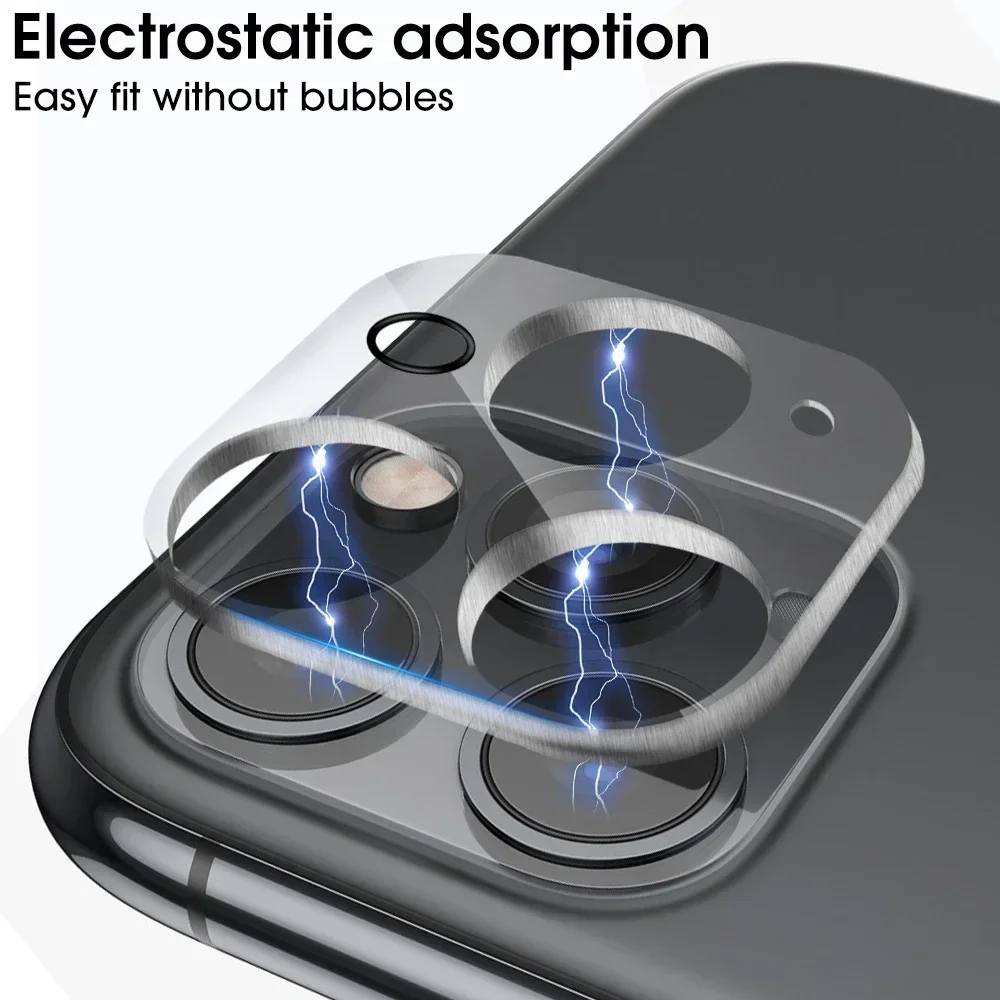 3pcs Ultra HD Camera Lens Protector Tempered Glass for iPhone 16 15 14 13 12 11 Pro Max 13 12 Mini 14 15 16 Plus Camera Glass