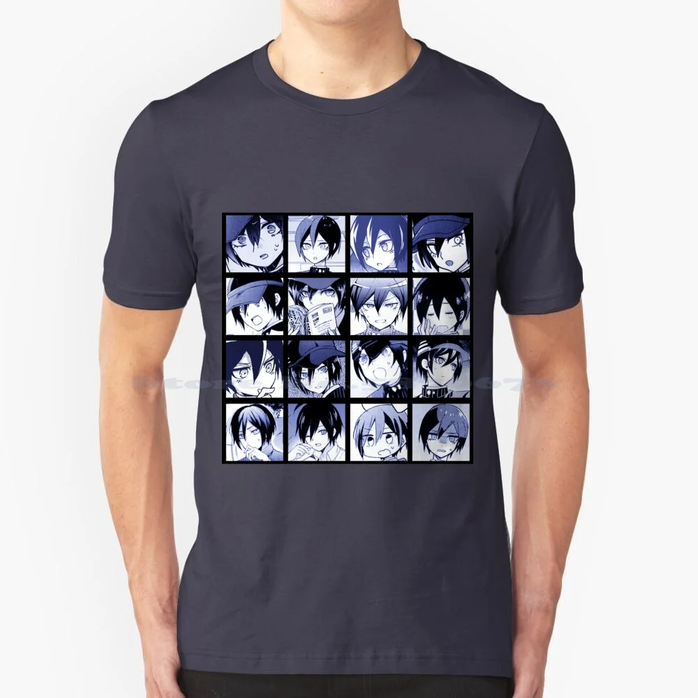 Shuichi Manga Collection ( Colored ) T Shirt 100% Cotton Tee Shuichi Saihara Danganronpa V3 Killing Harmony Manga