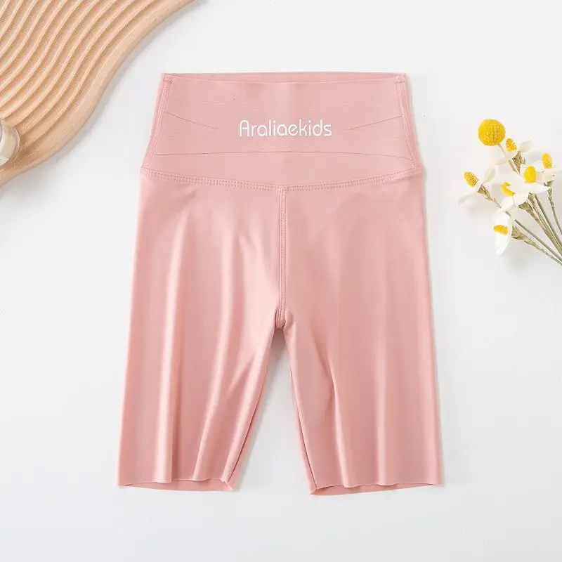 Summer Children Leggings Girls Solid Skinny Shorts Kids Teen Soft Breathable Casual Underpants Sport Dance Cycling Trouser 5-15Y