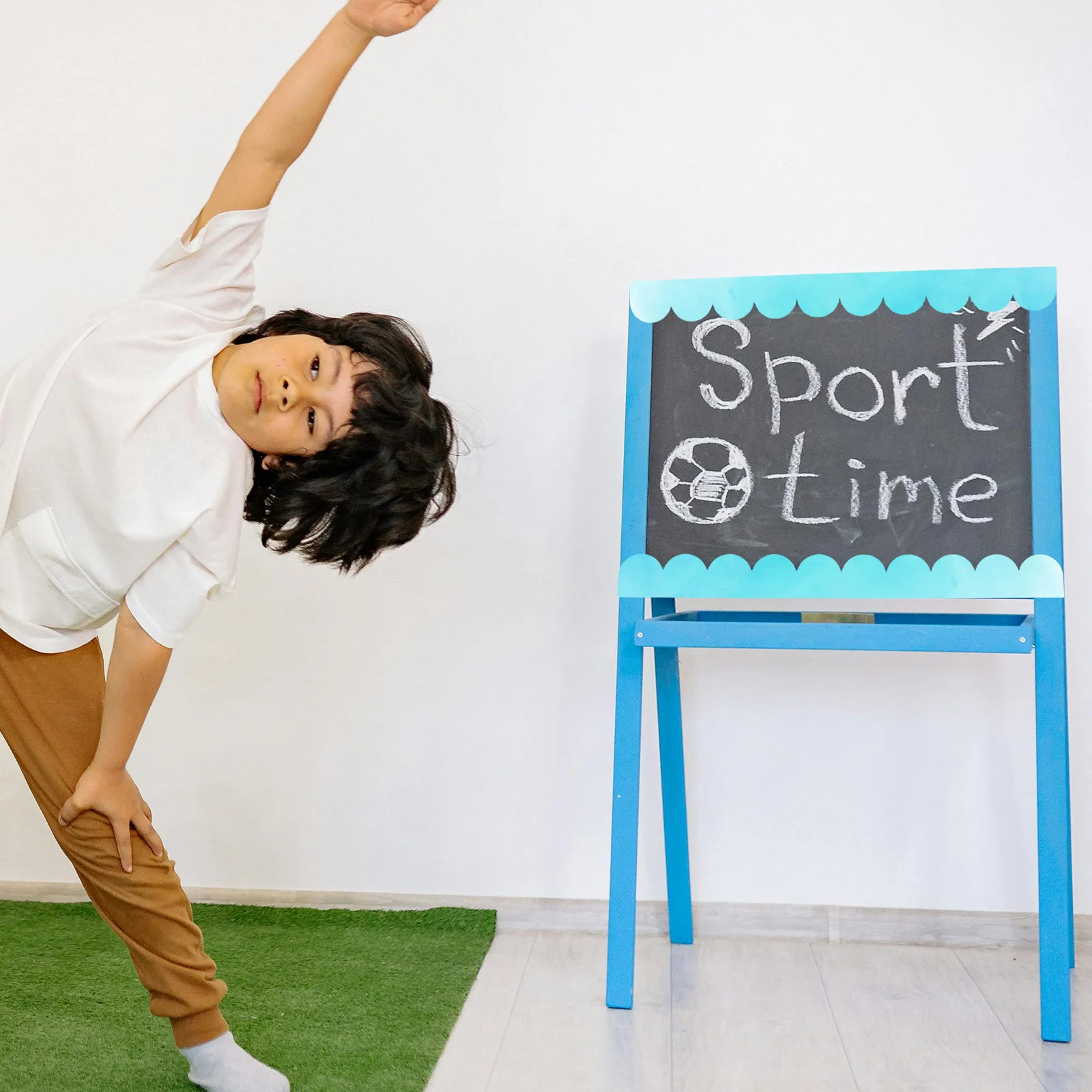 

Unfinished Wooden Edge Moulding 12pcs Scallop Trim for DIY Craft Cabinet Window Decor Wall Shelf Border Strip Home Decoration