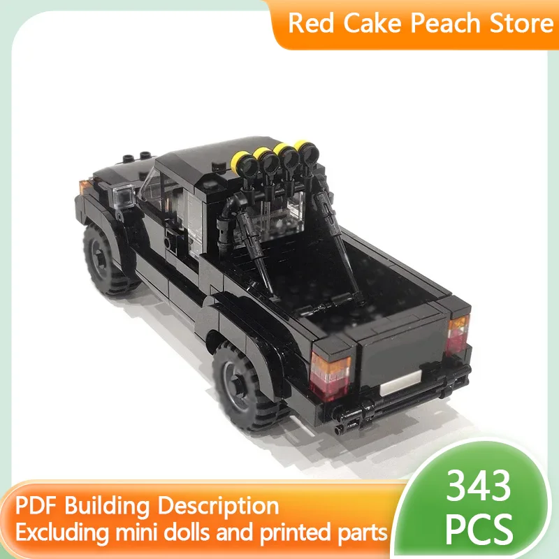 

Speed Champion City Car Model MOC Building Bricks Pickup Truck Modular Technology Assemble Children Suit Toys Gifts Holiday