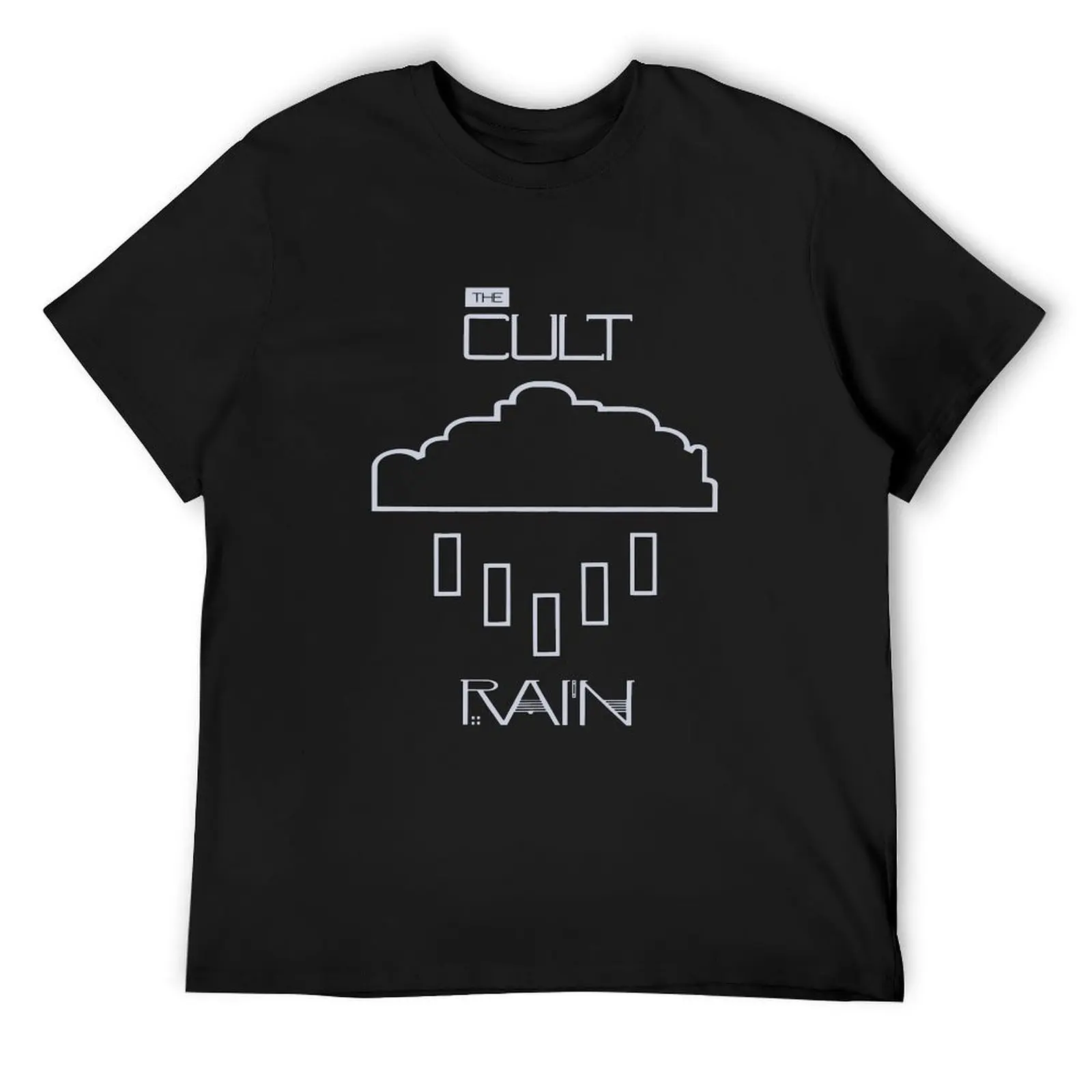 

The Cult Rain Album Cover. T-Shirt cute tops baggy shirts blanks cotton graphic tees cotton t shirt men