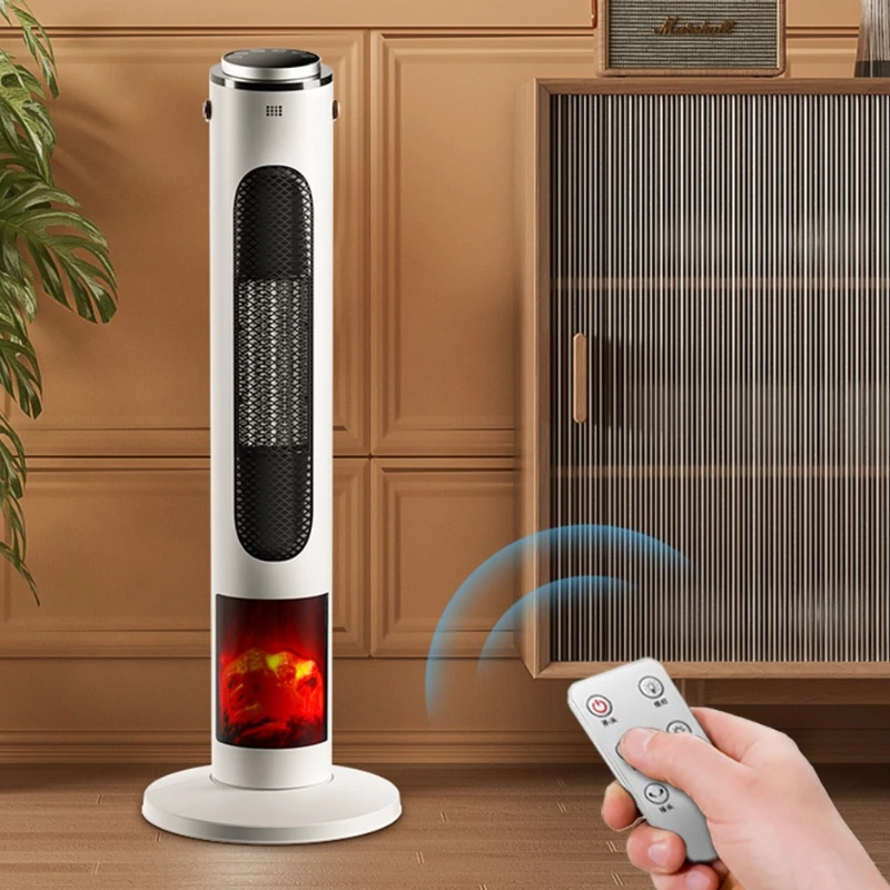 سخان موفر للطاقة من German Bembo، مشعاع كهربائي من السيراميك - مروحة تسخين سريعة محمولة للاستخدام الداخلي للمكتب المنزلي