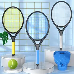 1 Set Tennis Trainer Tennis Ball Rebounder Kit with Racket Ball Self Tennis Practice Training Rebounder Kit Ball Rebounder