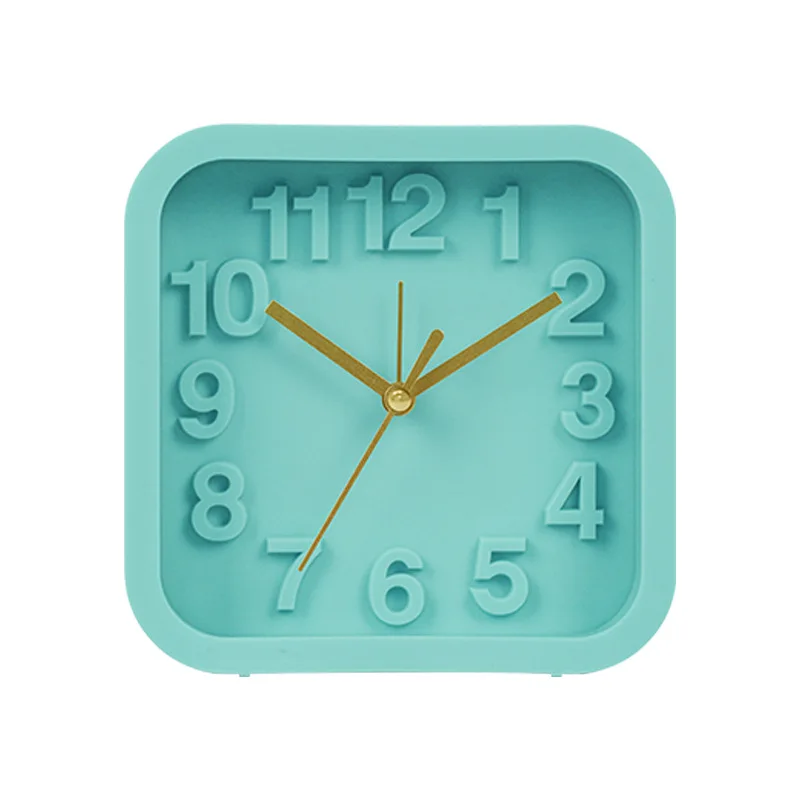 Modern Digital Quartz Alarm Clock for Bedside Table Silent Operation Easy to Read