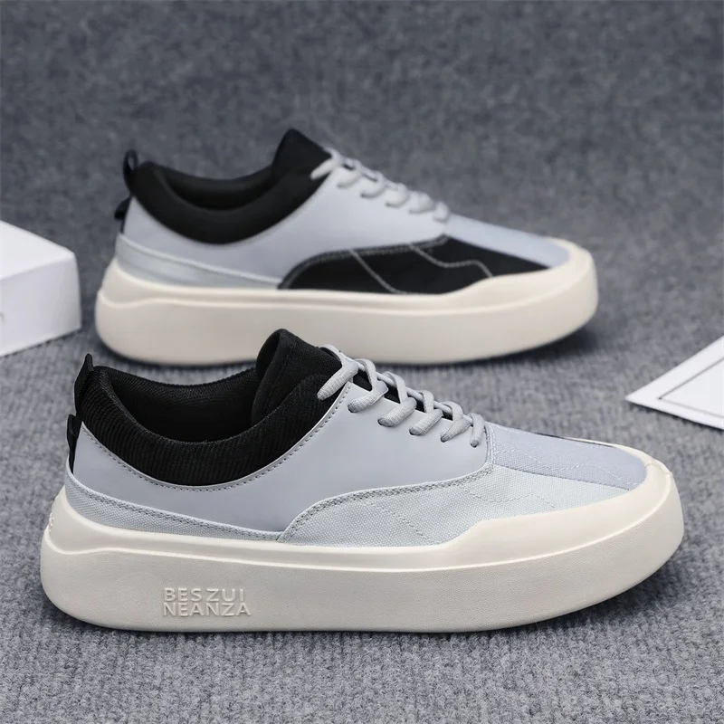 

Модные мужские кроссовки, повседневная обувь, вулканизированные кеды для мужчин, легкие холщовые туфли для прогулок, удобная обувь на шнуровке