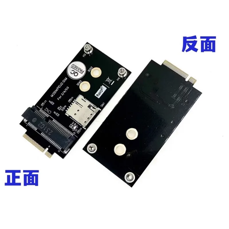 M.2 To Mini PCIe Development Board Key B NGFF to MPCIe 4G LTE 5G Riser Card With SIM Card For SIM7600 SIM7000 EC25 EP06-E