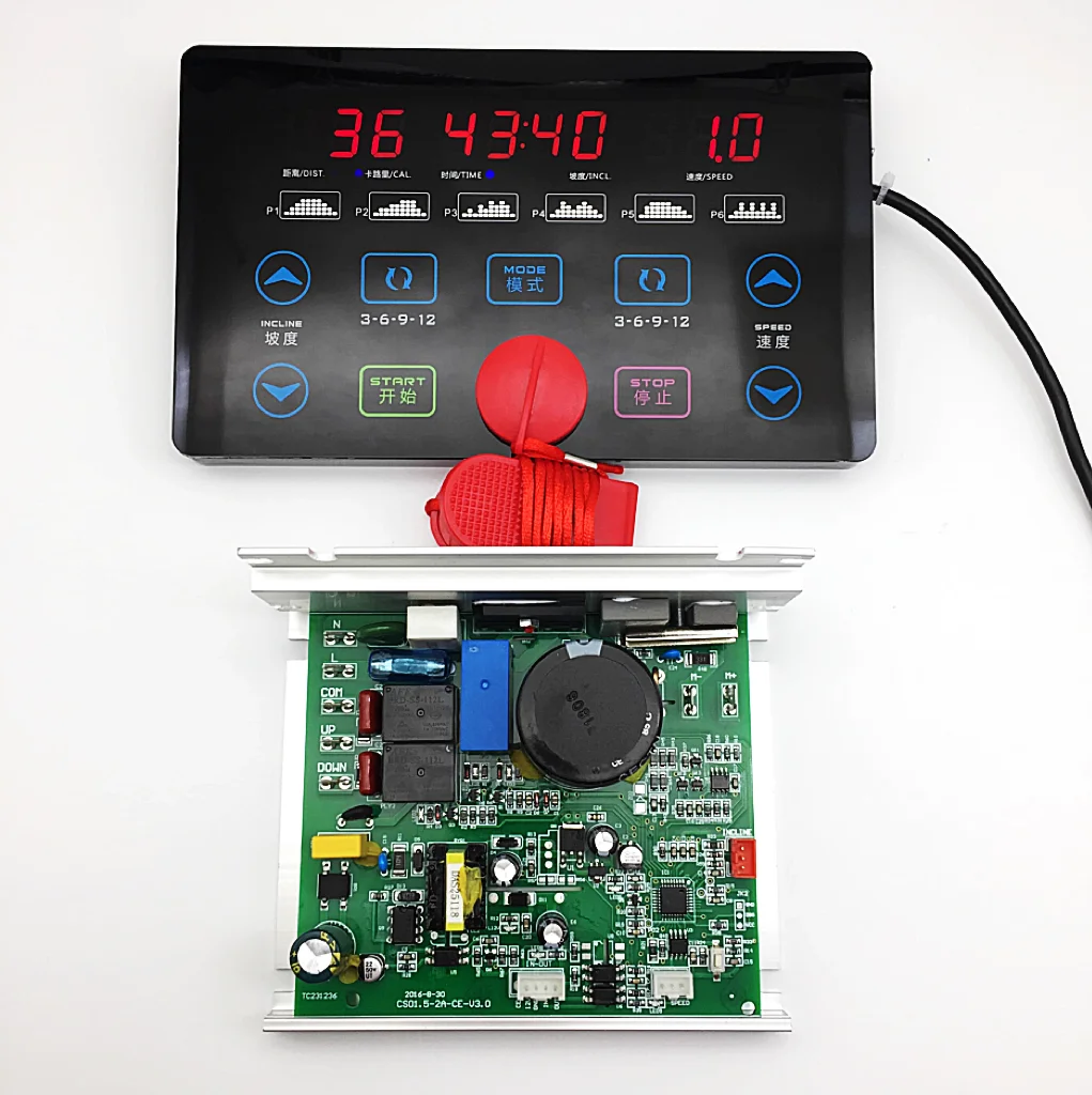 General use Universal Treadmill Circuit board Treadmill Console display motor control board controller for 1HP-2.0HP DC motor