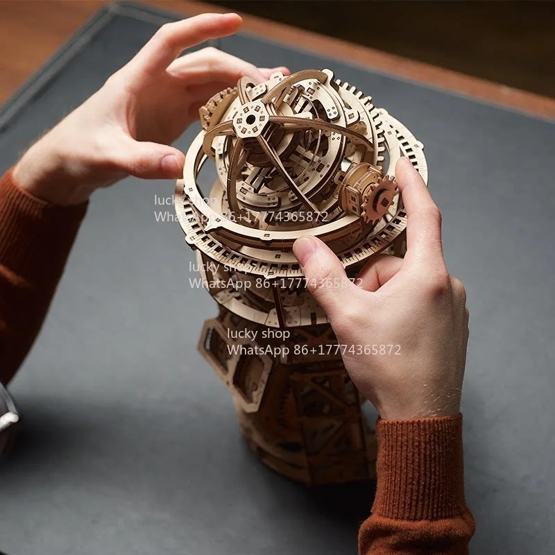 

Механическая модель-конструктор «Звездное небо» с турбийоном, деревянная, для взрослых, высокоточная, антистресс, игрушка-головоломка